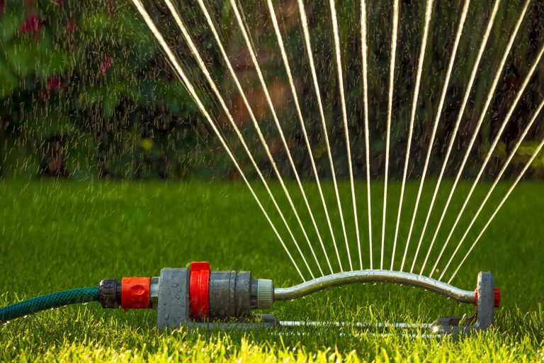 lawn sprinkler, watering recommendations